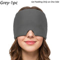Single-Sided Gel Ice Cap for Headache Relief Migraine Relief Hat Wearable Cold Compress Eye Mask for Tension Pain Relief