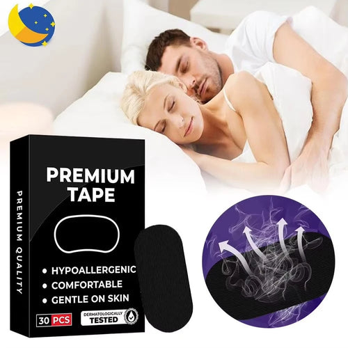 30/60/90Pcs Anti Snoring Sleep Mouth Tape Best Breathing Nasal Strips Medical Grade Improved Sleeping Quality Snoring Relief