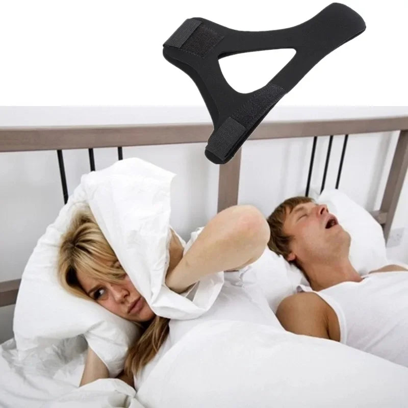 Triangular Chin Strap Anti Snoring Belt Mouth Guard Gifts for Women Men Better Breath Health Snore Stop Bandage Sleep Aid
